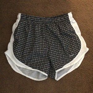 Nike Dri-Fit Black and White Just Do It Shorts